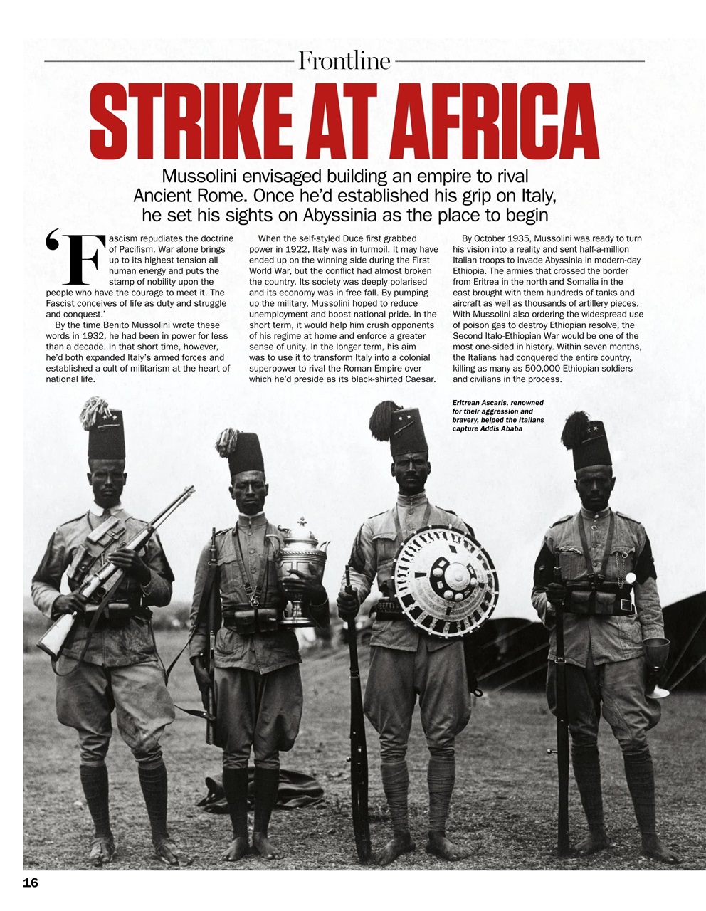 History of War Preview Pages