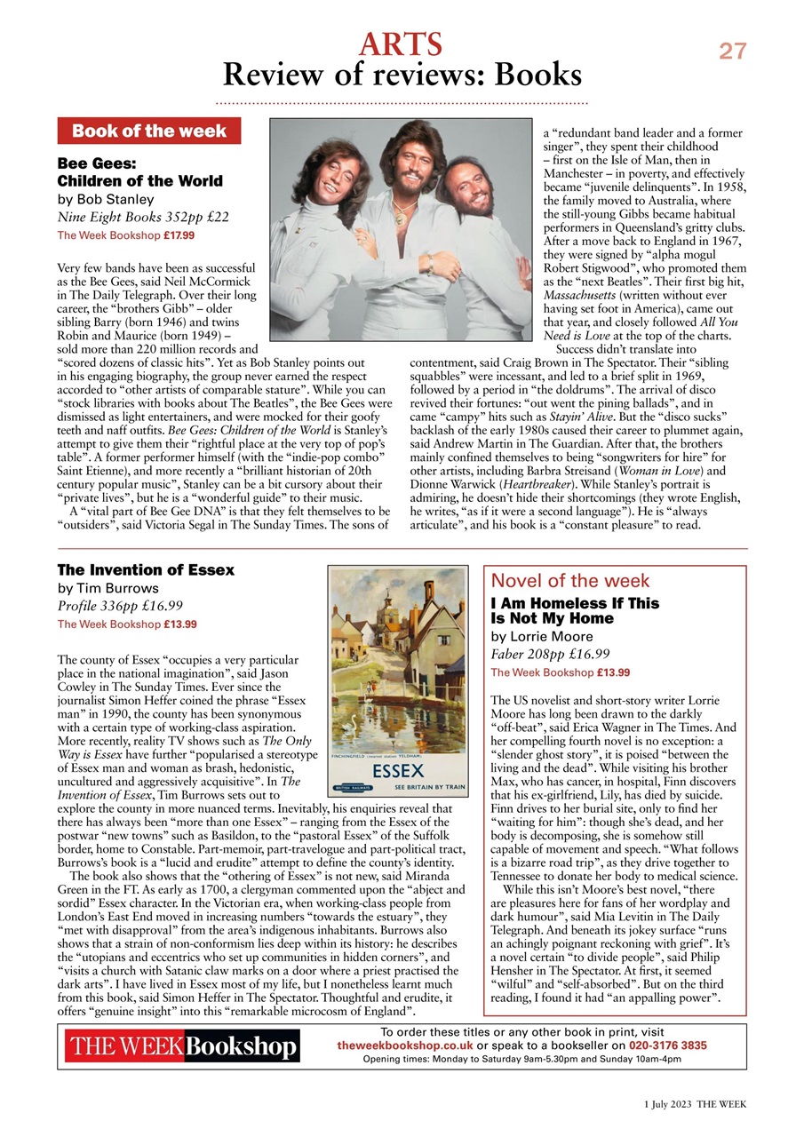 The Week Preview Pages