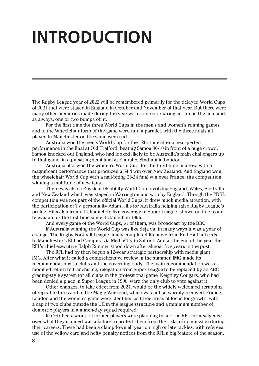 League Express Preview Pages