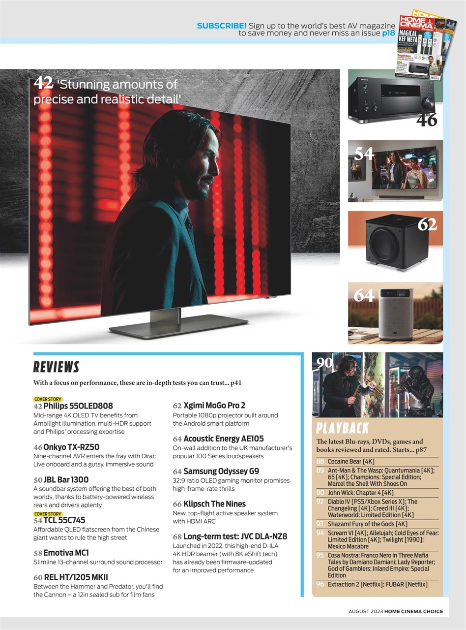 Home Cinema Choice Preview Pages