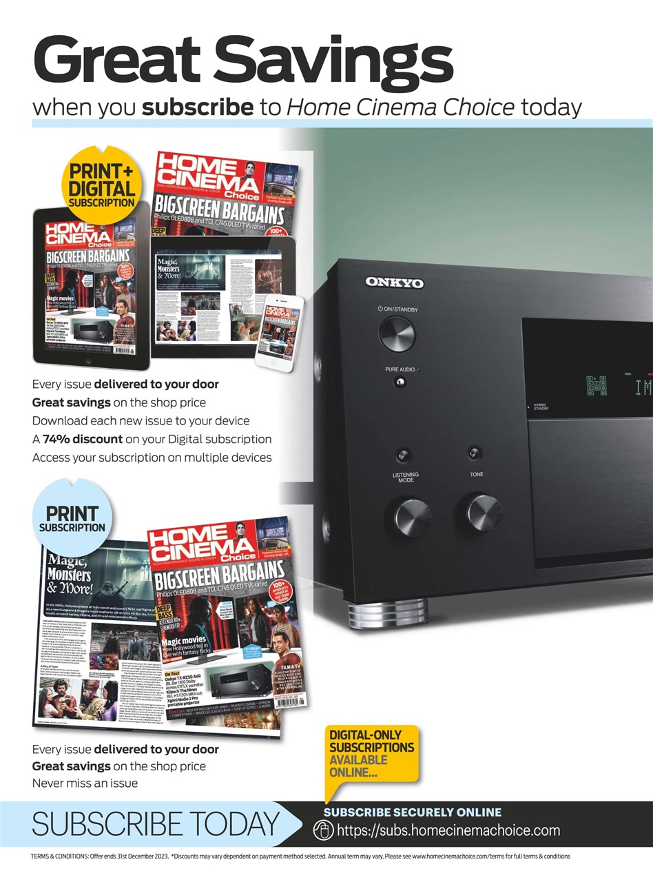 Home Cinema Choice Preview Pages