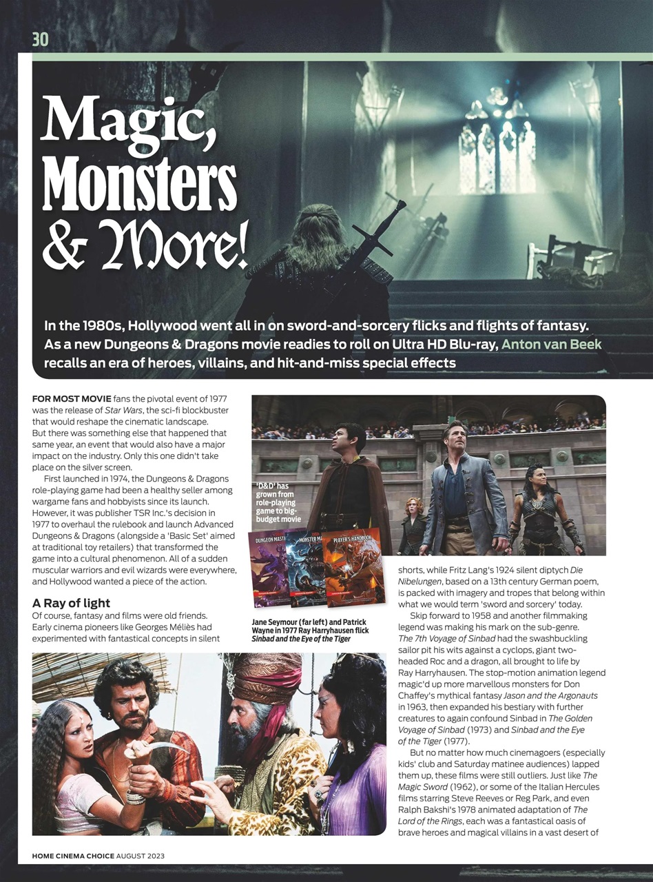 Home Cinema Choice Preview Pages