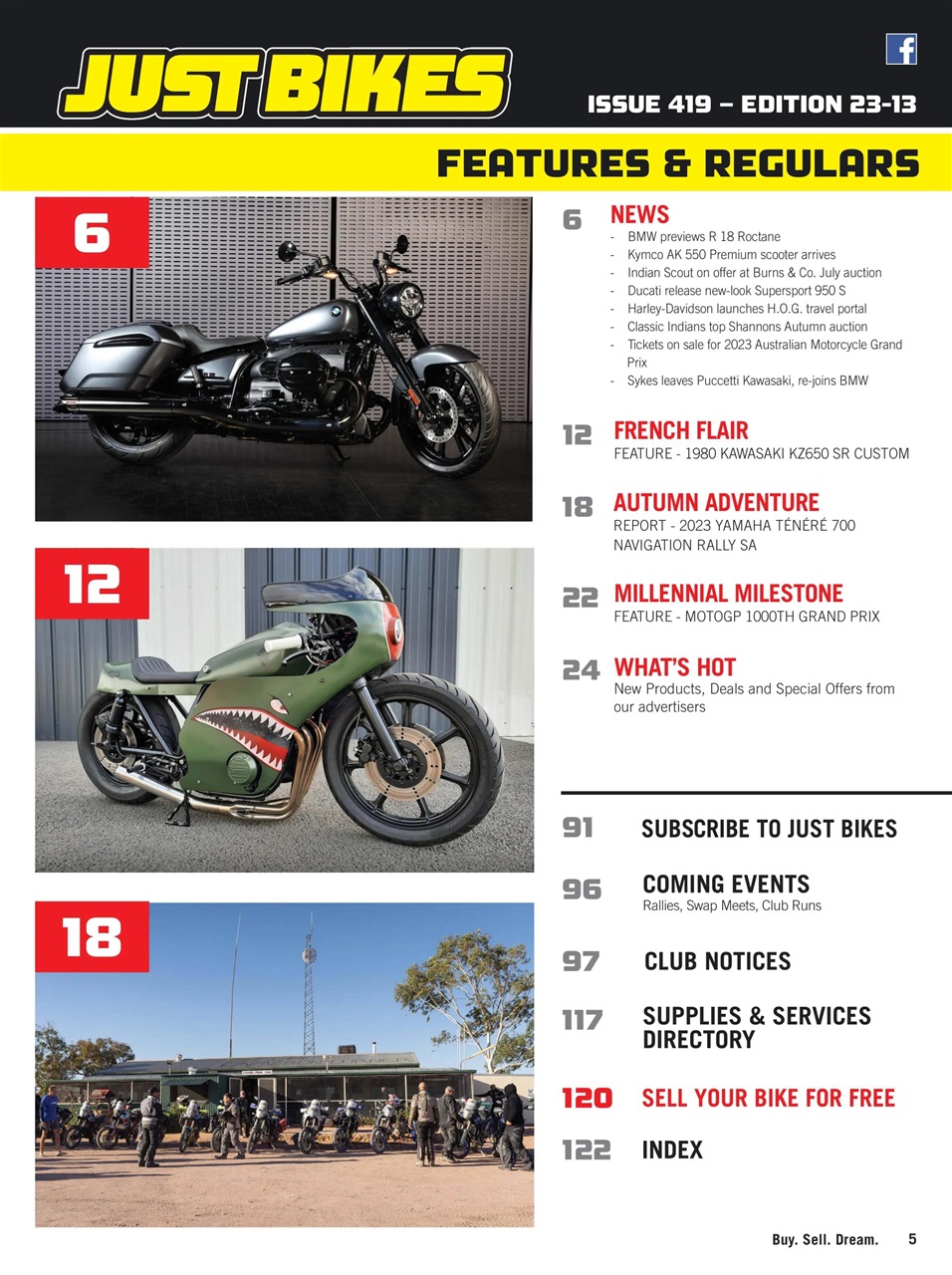 JUST BIKES Preview Pages