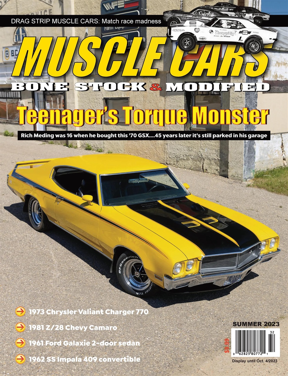 Muscle Cars Preview Pages