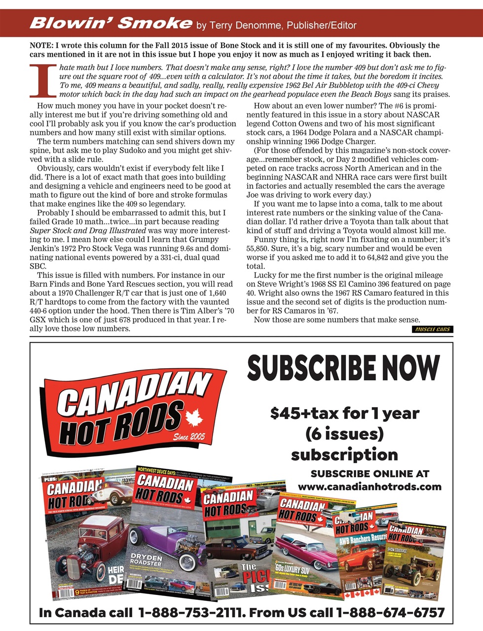 Muscle Cars Preview Pages