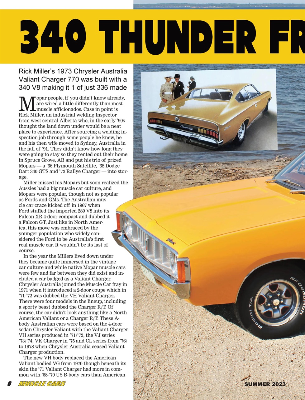 Muscle Cars Preview Pages