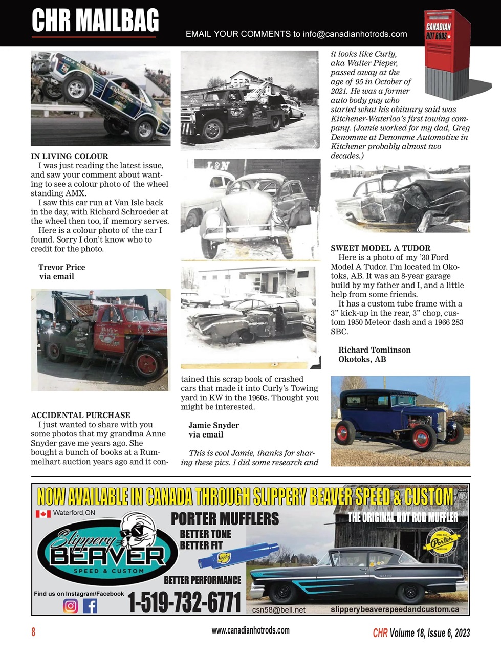 Canadian Hot Rods Preview Pages