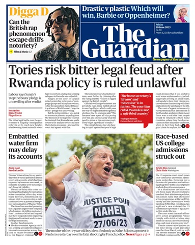 The Guardian Newspaper issue Friday, June 30, 2023