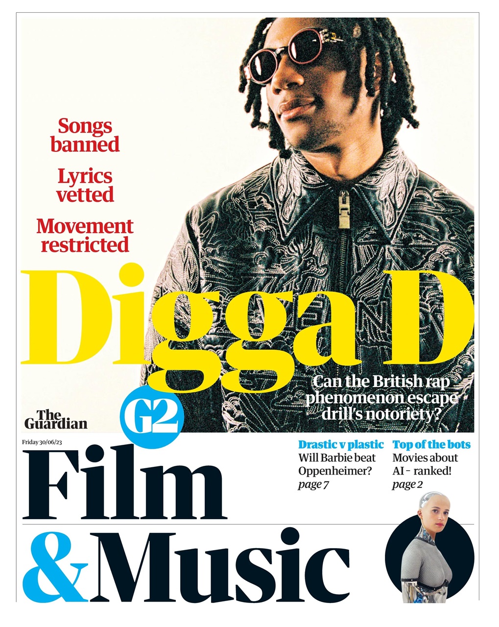 The Guardian Newspaper Preview Pages