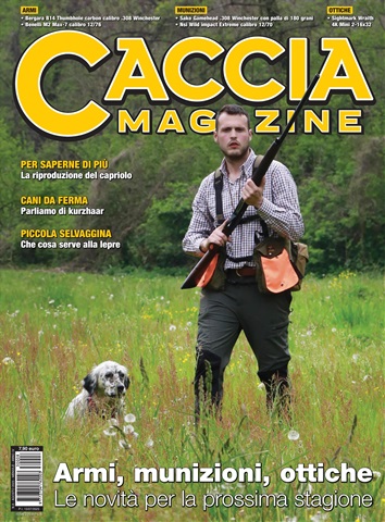 Caccia Magazine issue Agosto 2023