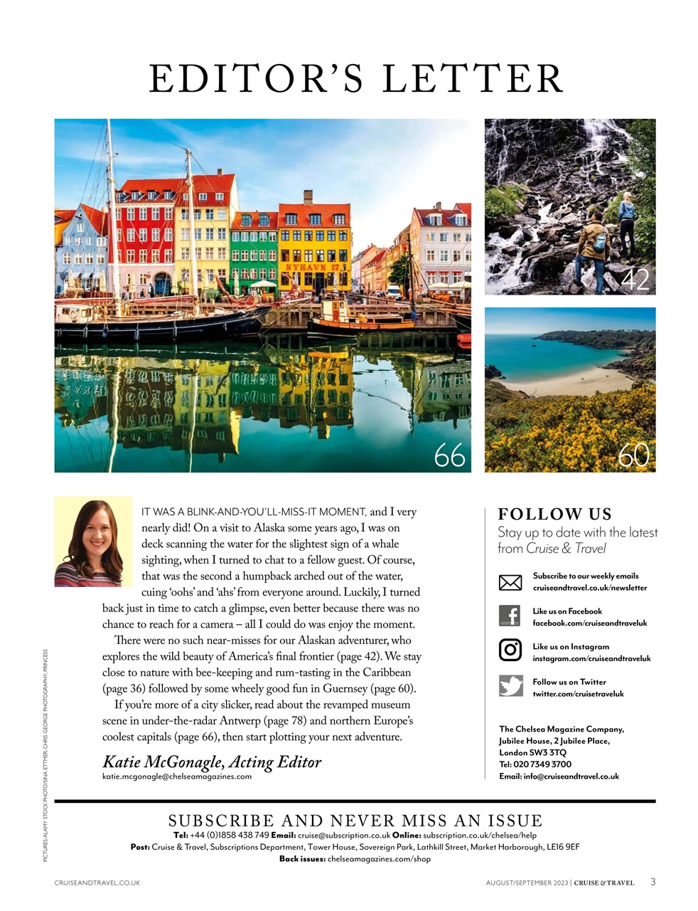 Cruise & Travel Preview Pages