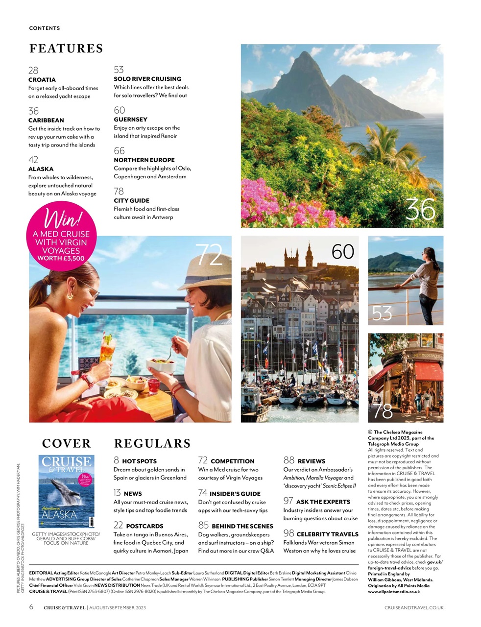 Cruise & Travel Preview Pages