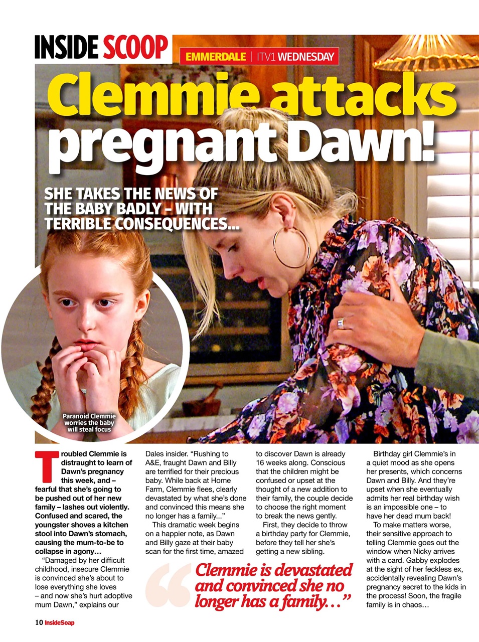 Inside Soap Preview Pages