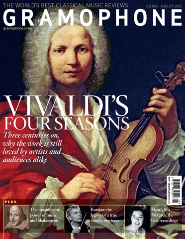 Gramophone issue August 2023