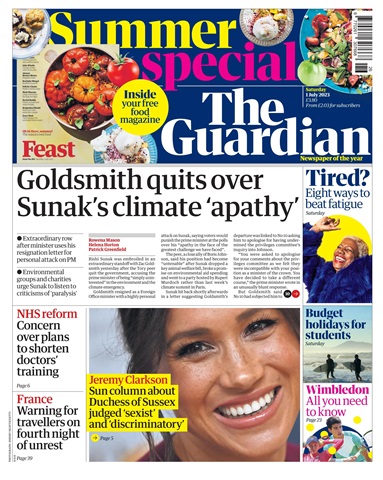 The Guardian Newspaper issue Saturday, July 1, 2023