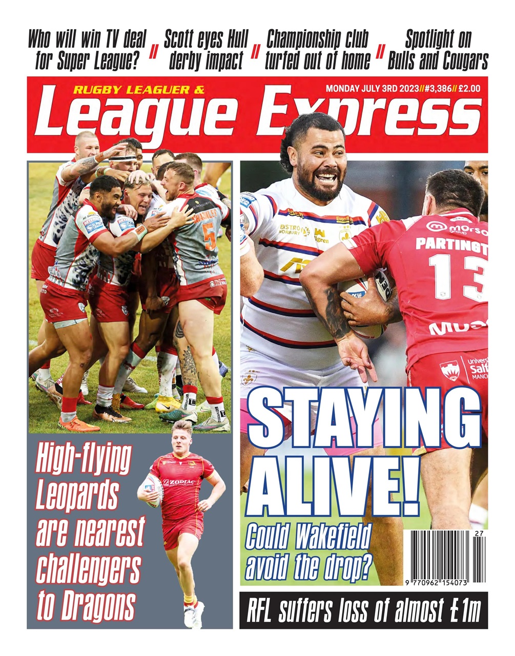 League Express Preview Pages