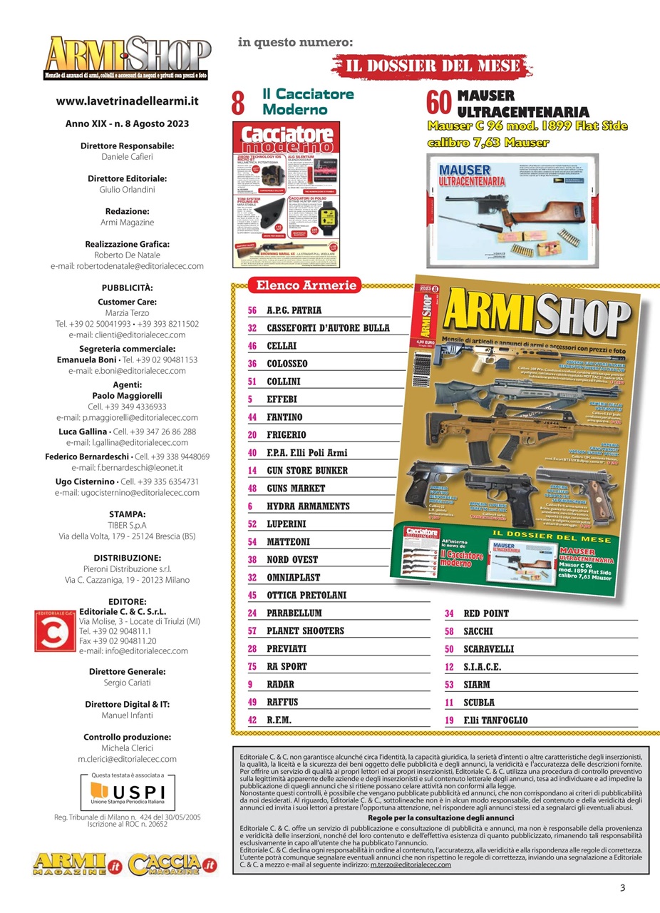 ARMI SHOP Preview Pages