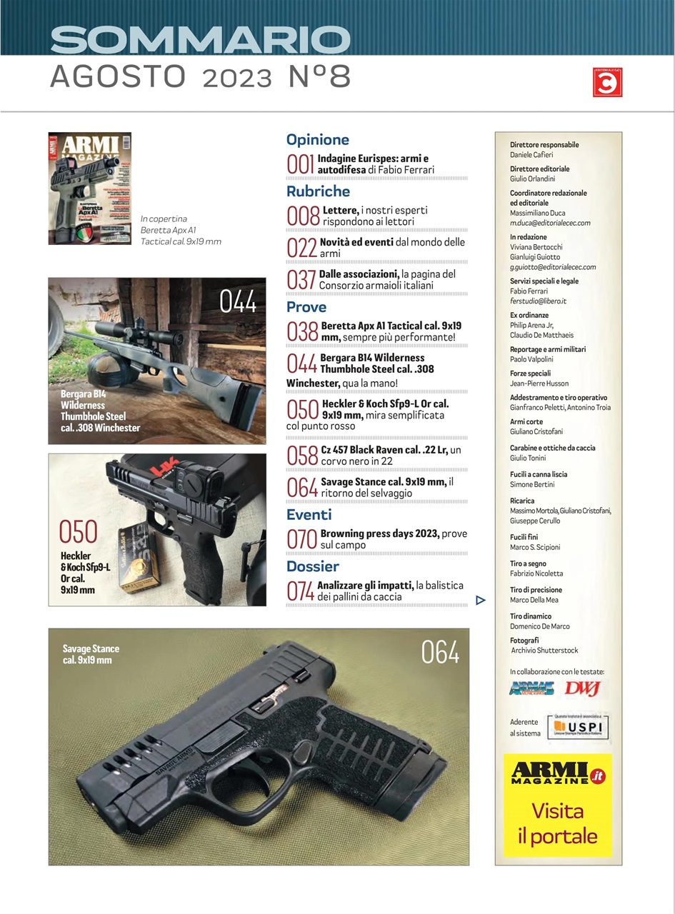 ARMI MAGAZINE Preview Pages