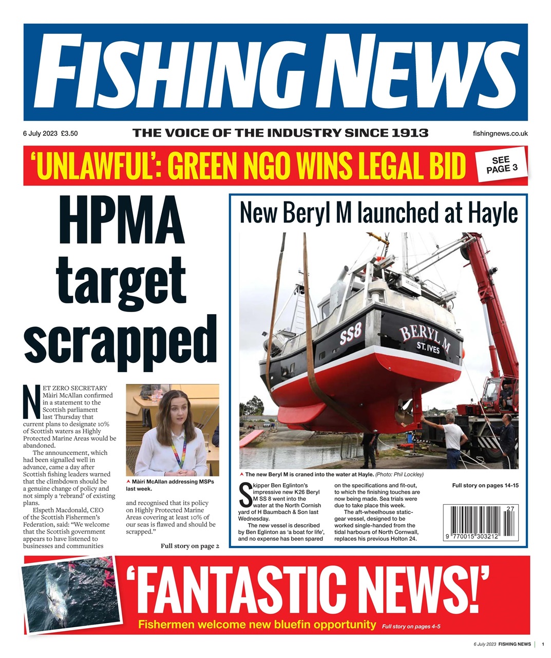 Fishing News Preview Pages