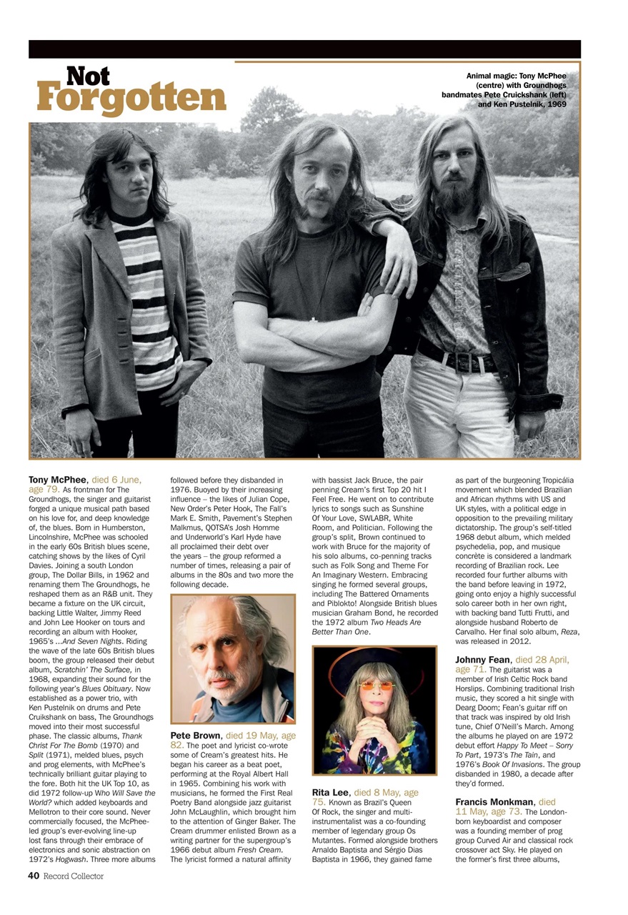 Record Collector Preview Pages