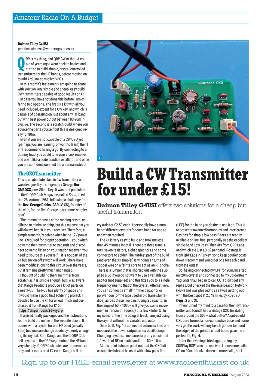Practical Wireless Preview Pages