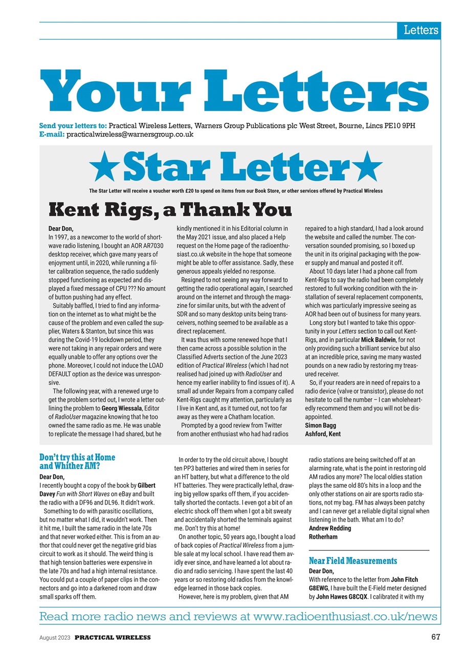 Practical Wireless Preview Pages