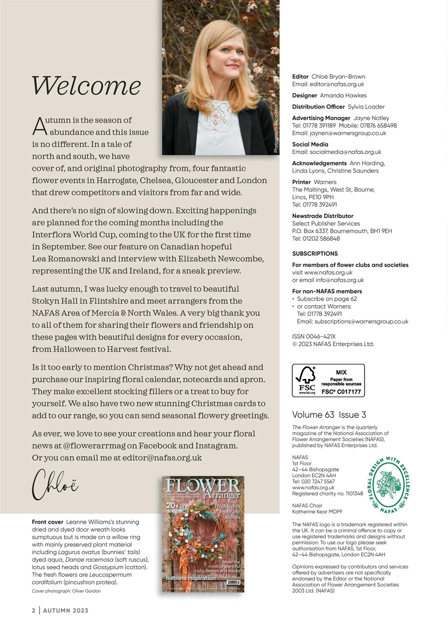 The Flower Arranger Preview Pages