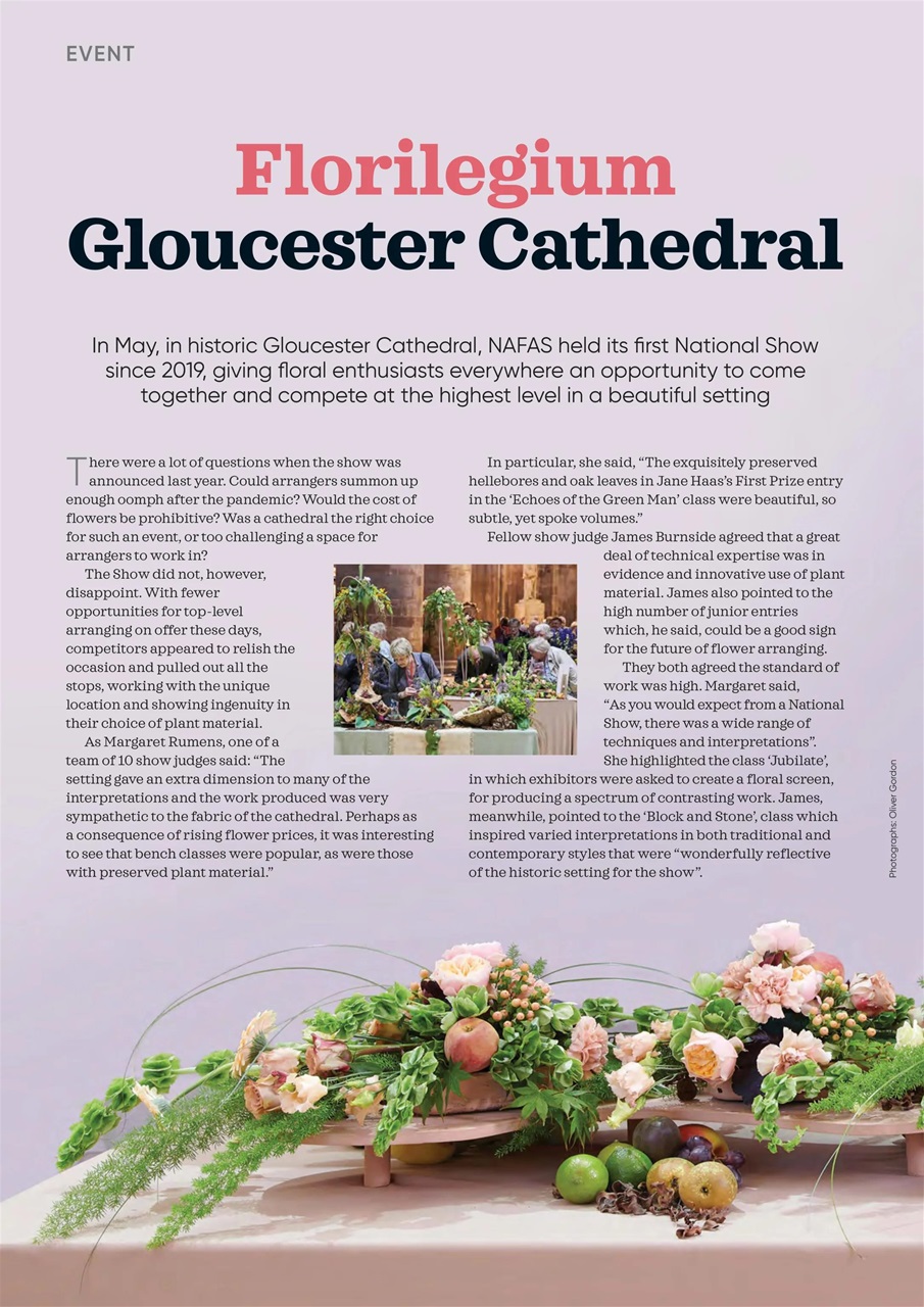 The Flower Arranger Preview Pages