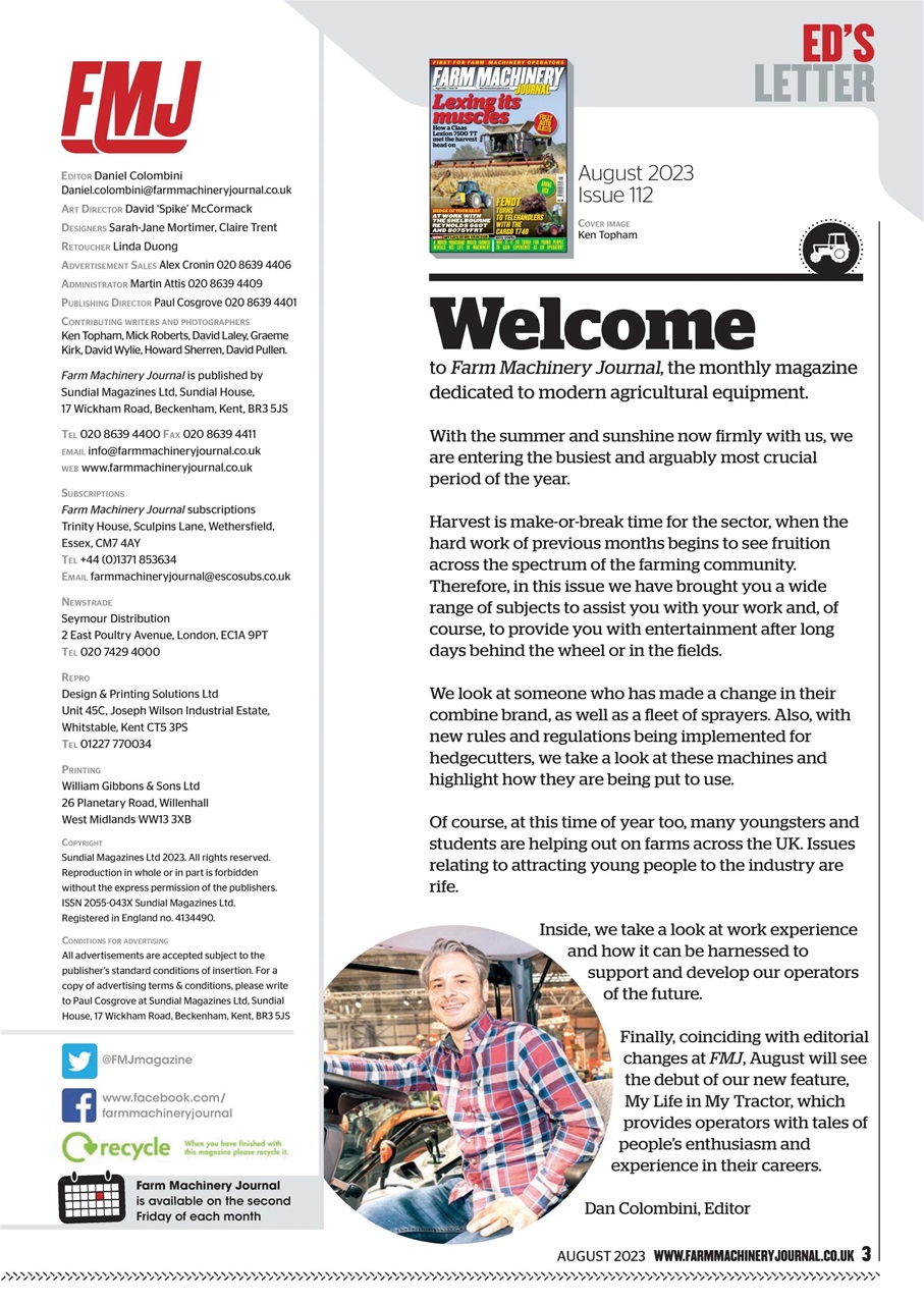 Farm Machinery Journal Preview Pages