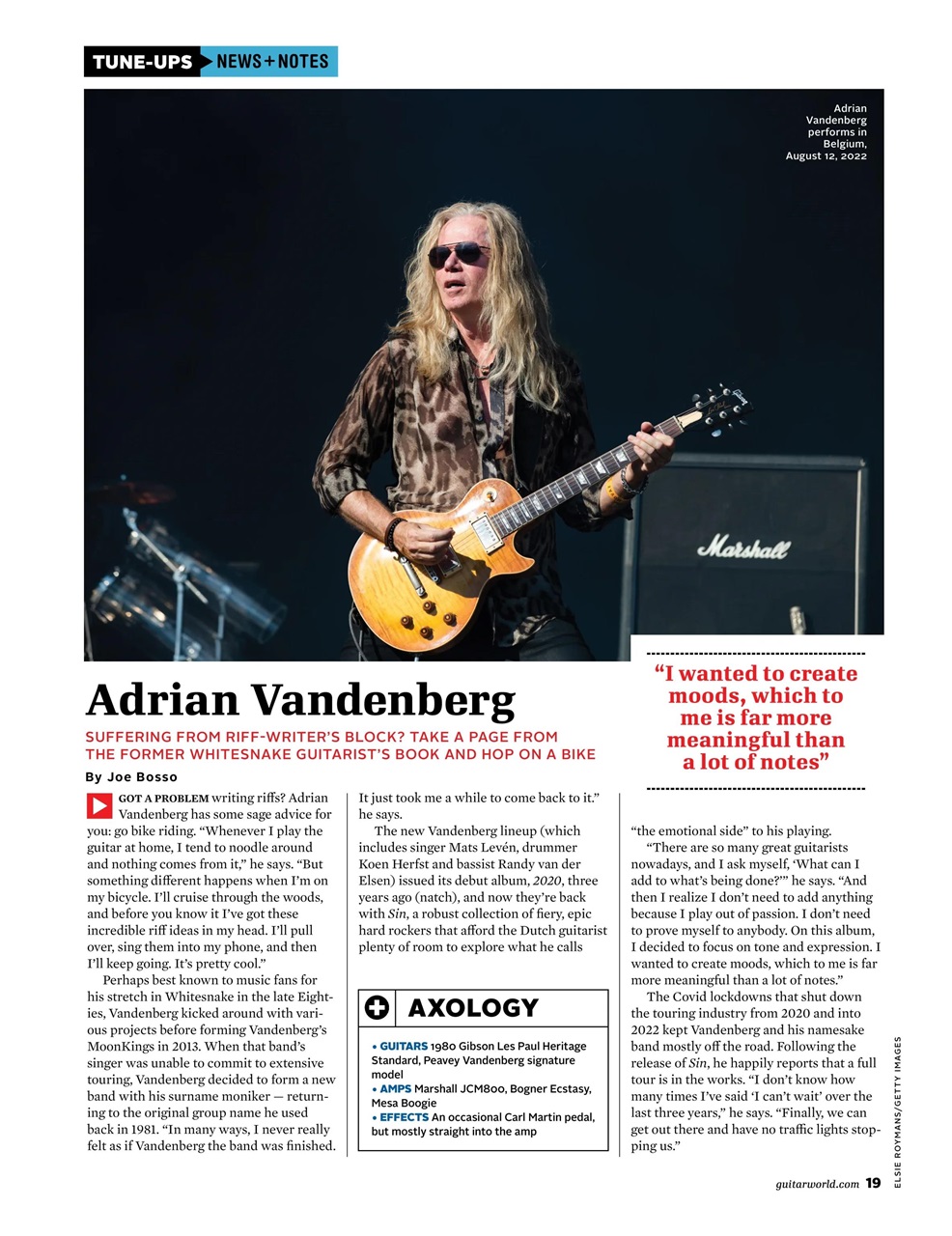 Guitar World Magazine September 2023 Back Issue