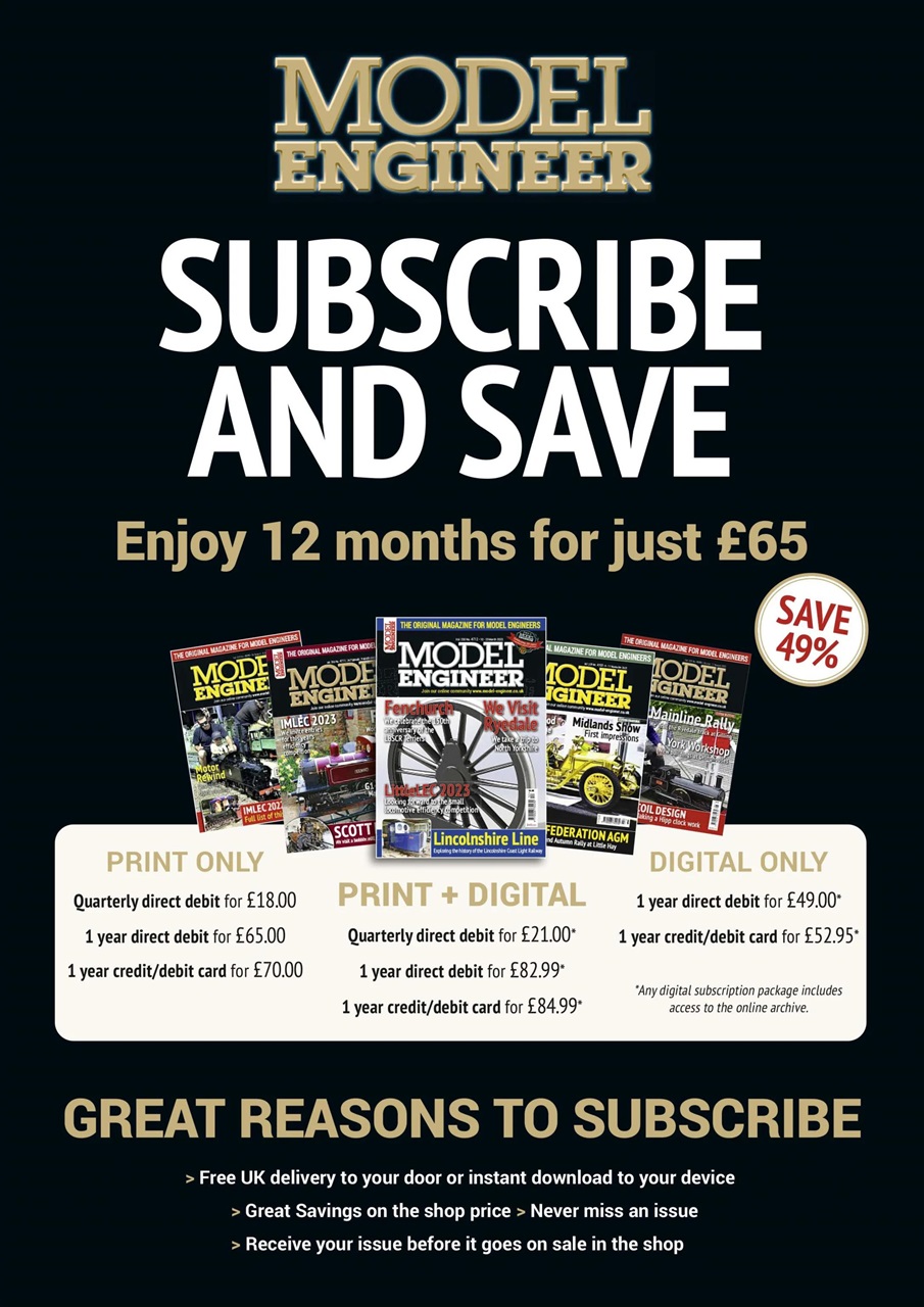 Model Engineer Preview Pages