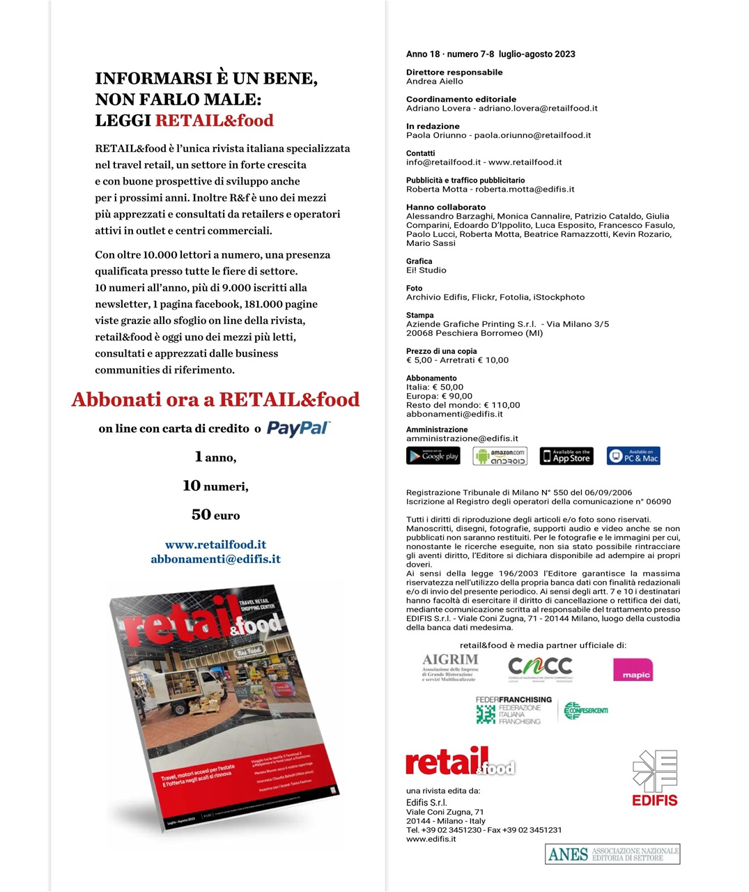 Retail&food Preview Pages