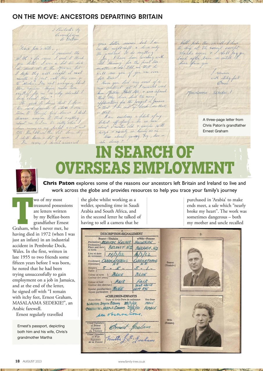 Family Tree Preview Pages