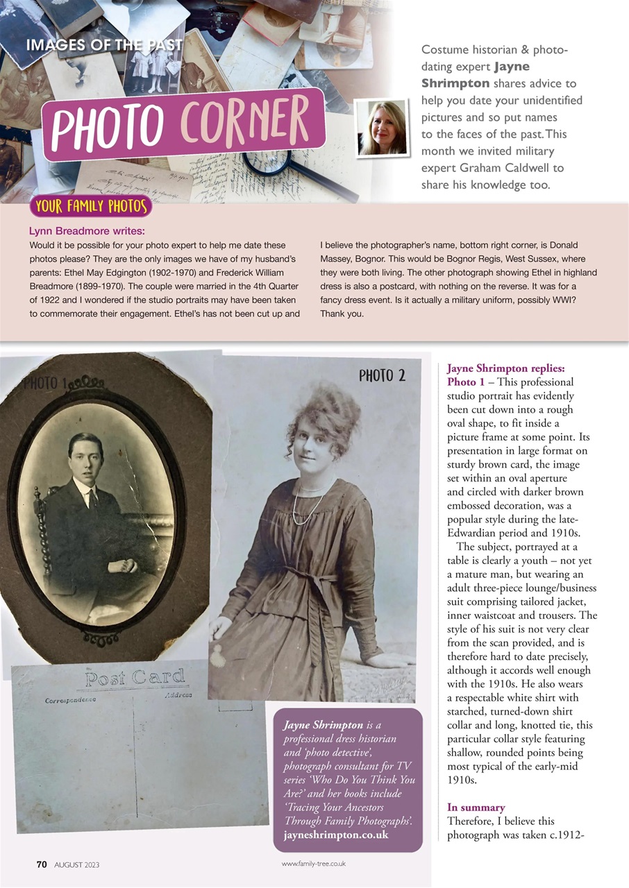 Family Tree Preview Pages