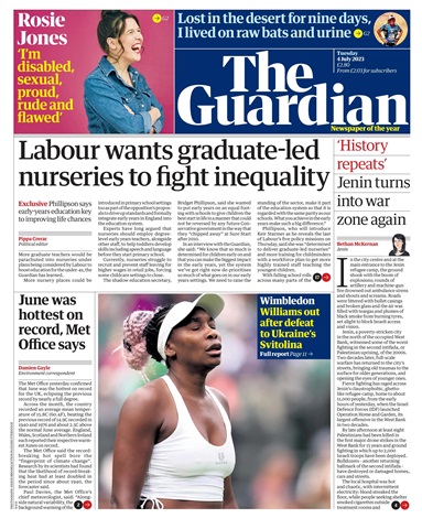 The Guardian Newspaper issue Tuesday, July 4, 2023