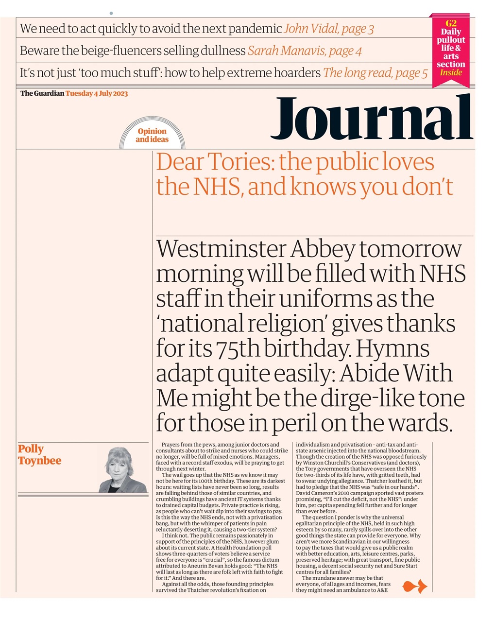 The Guardian Newspaper Preview Pages