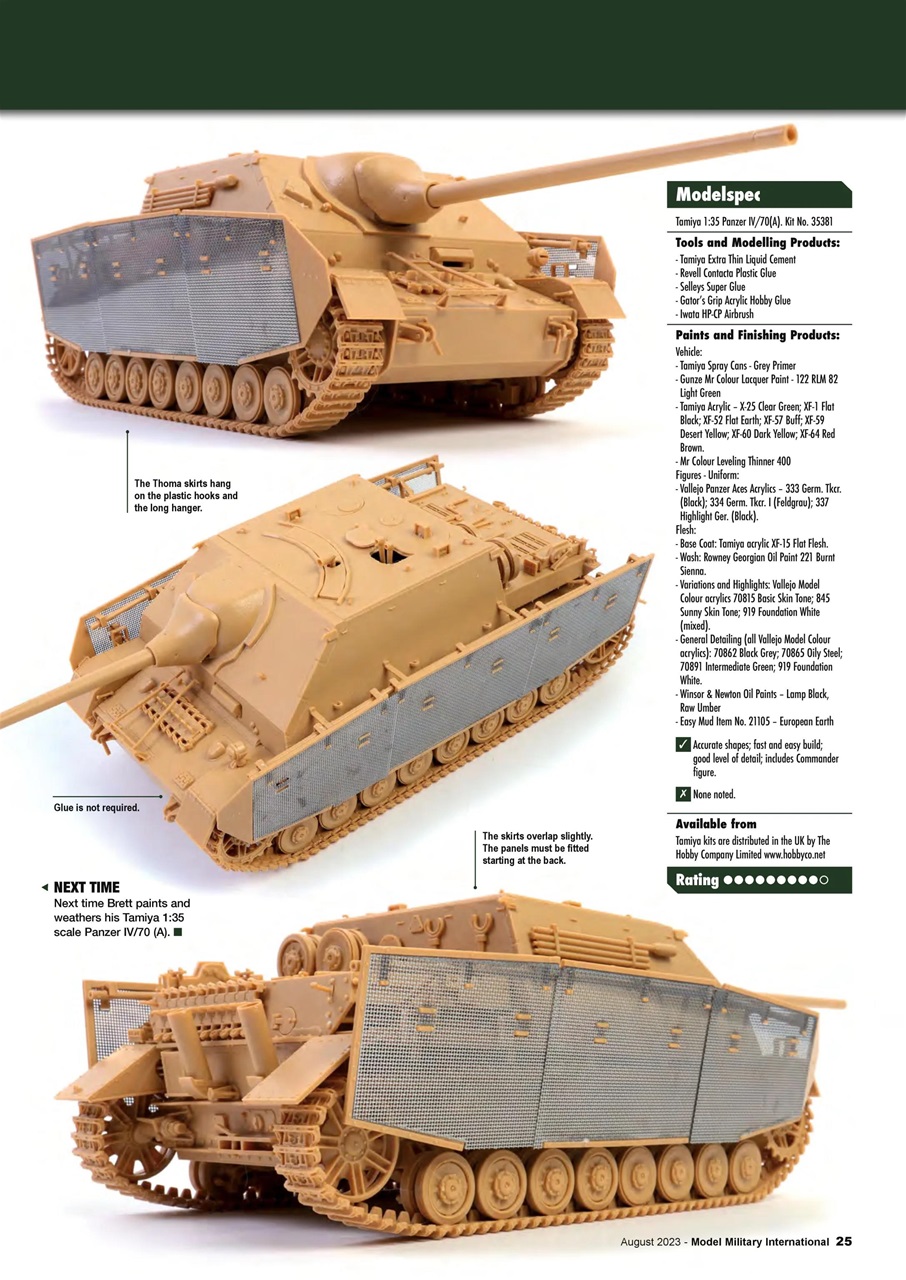 Model Military International Preview Pages