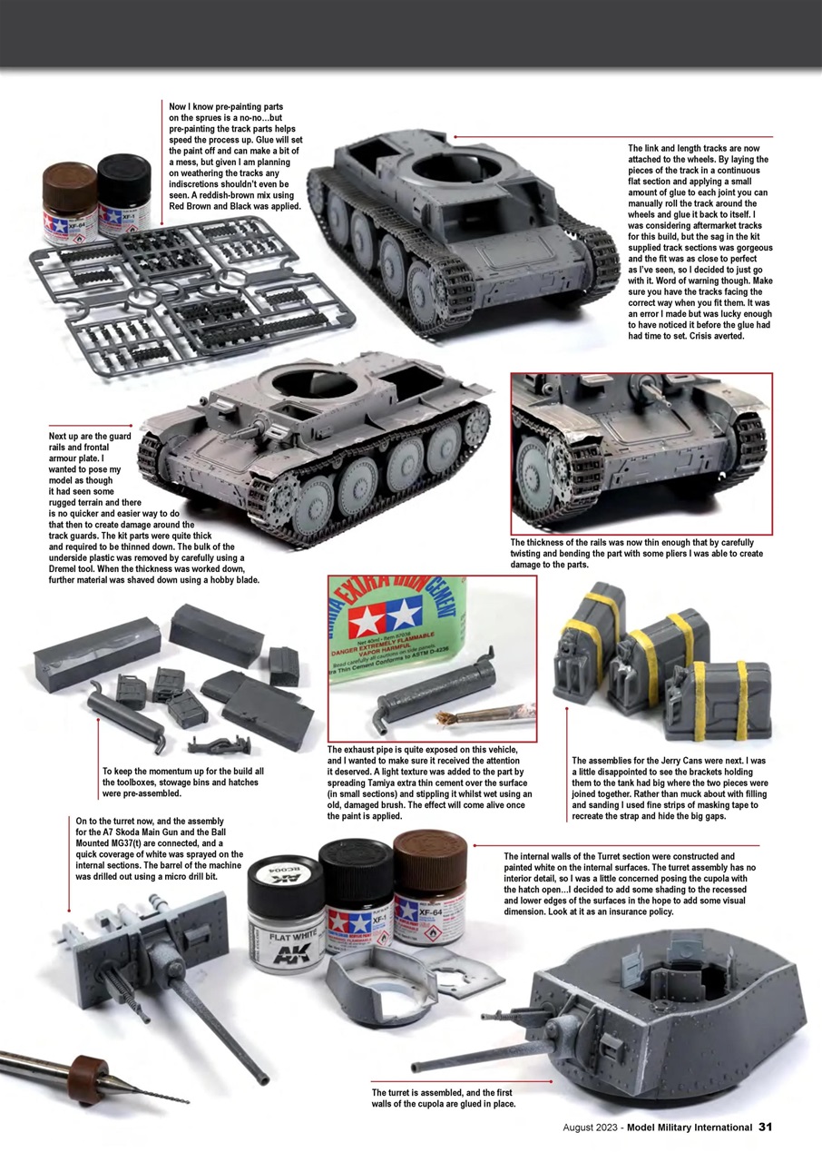 Military Modelling International Magazine Preview Pages