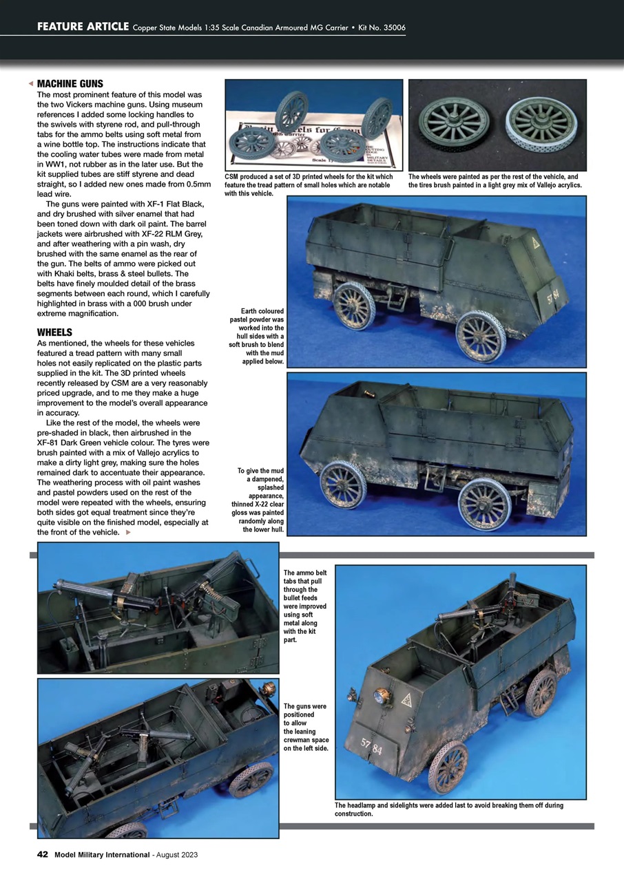 Military Modelling International Magazine Preview Pages