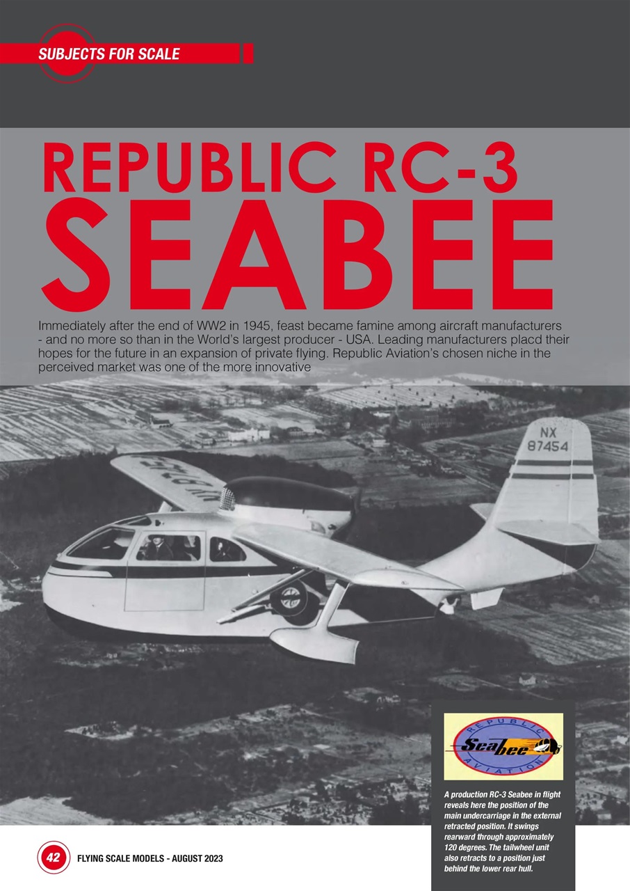 Flying Scale Models Preview Pages