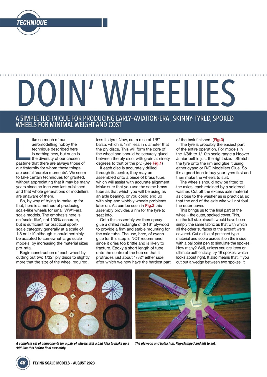 Flying Scale Models Preview Pages