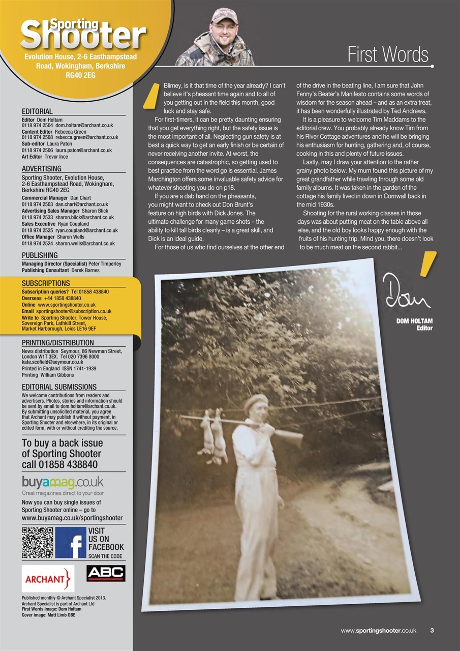 Sporting Gun Preview Pages