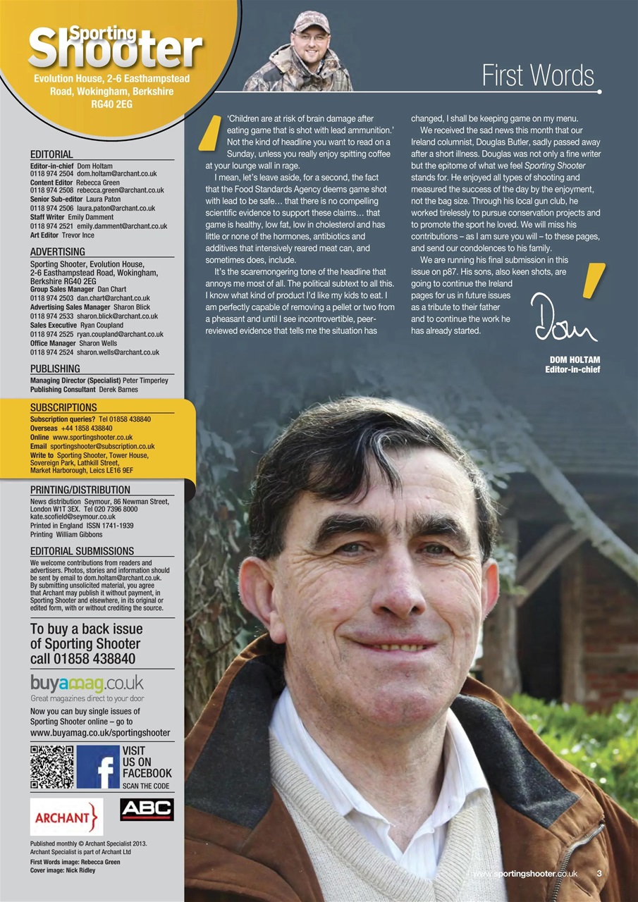 Sporting Gun Preview Pages