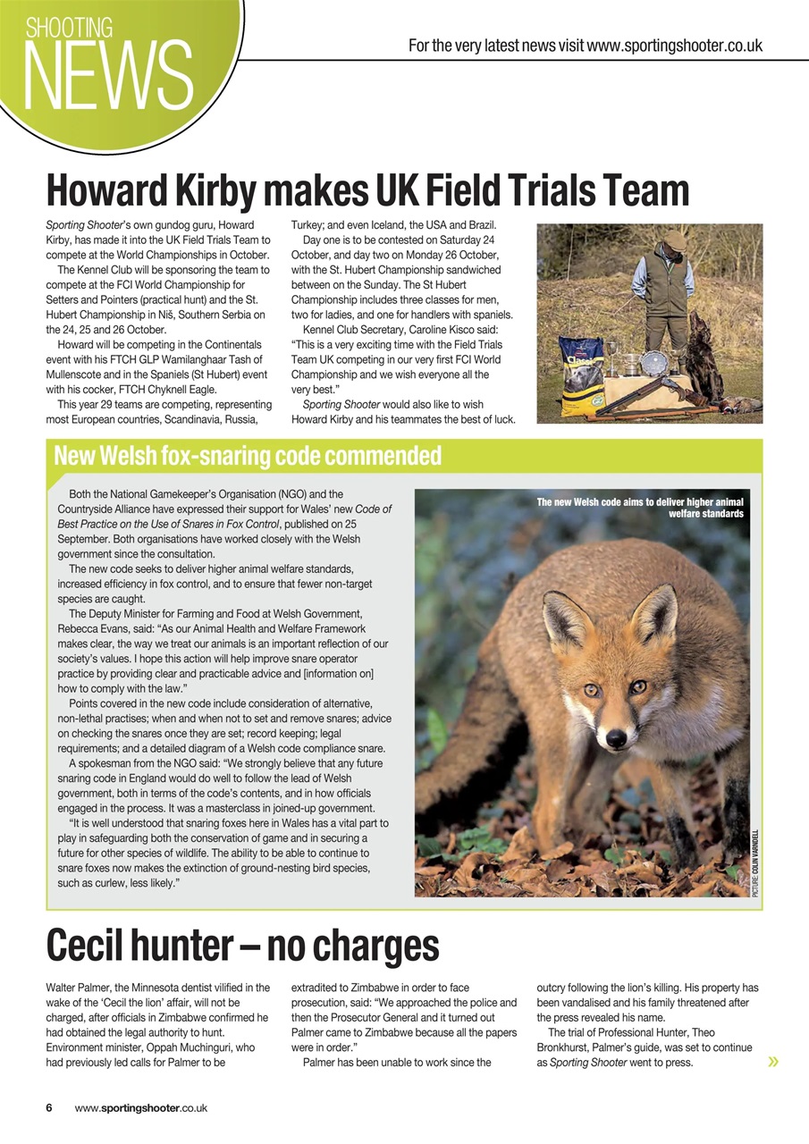 Sporting Gun Preview Pages