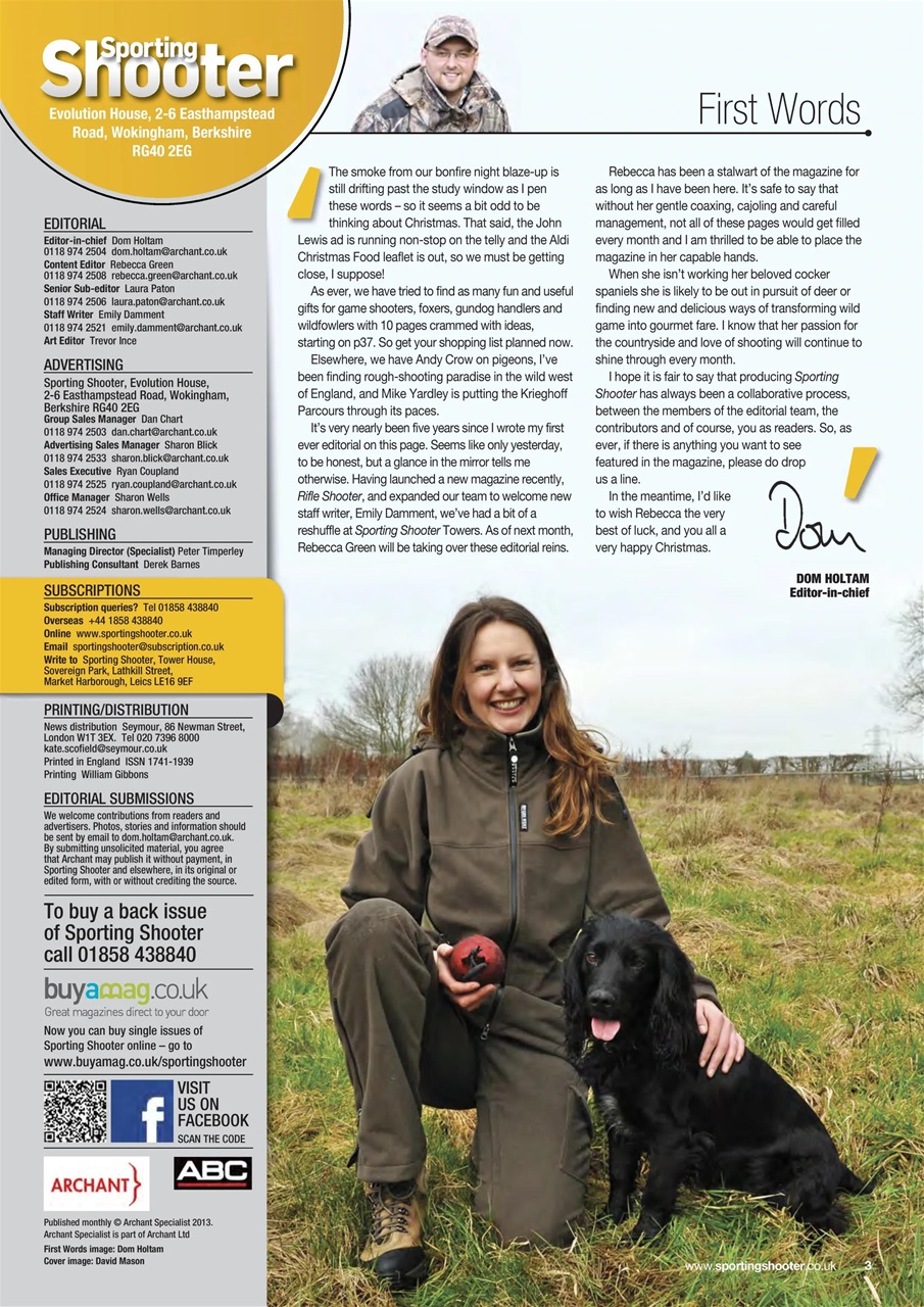 Sporting Gun Preview Pages