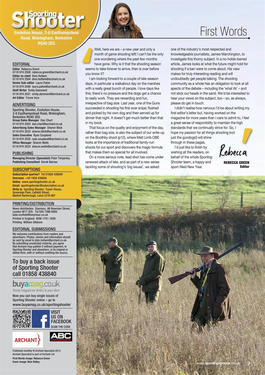 Sporting Gun Preview Pages