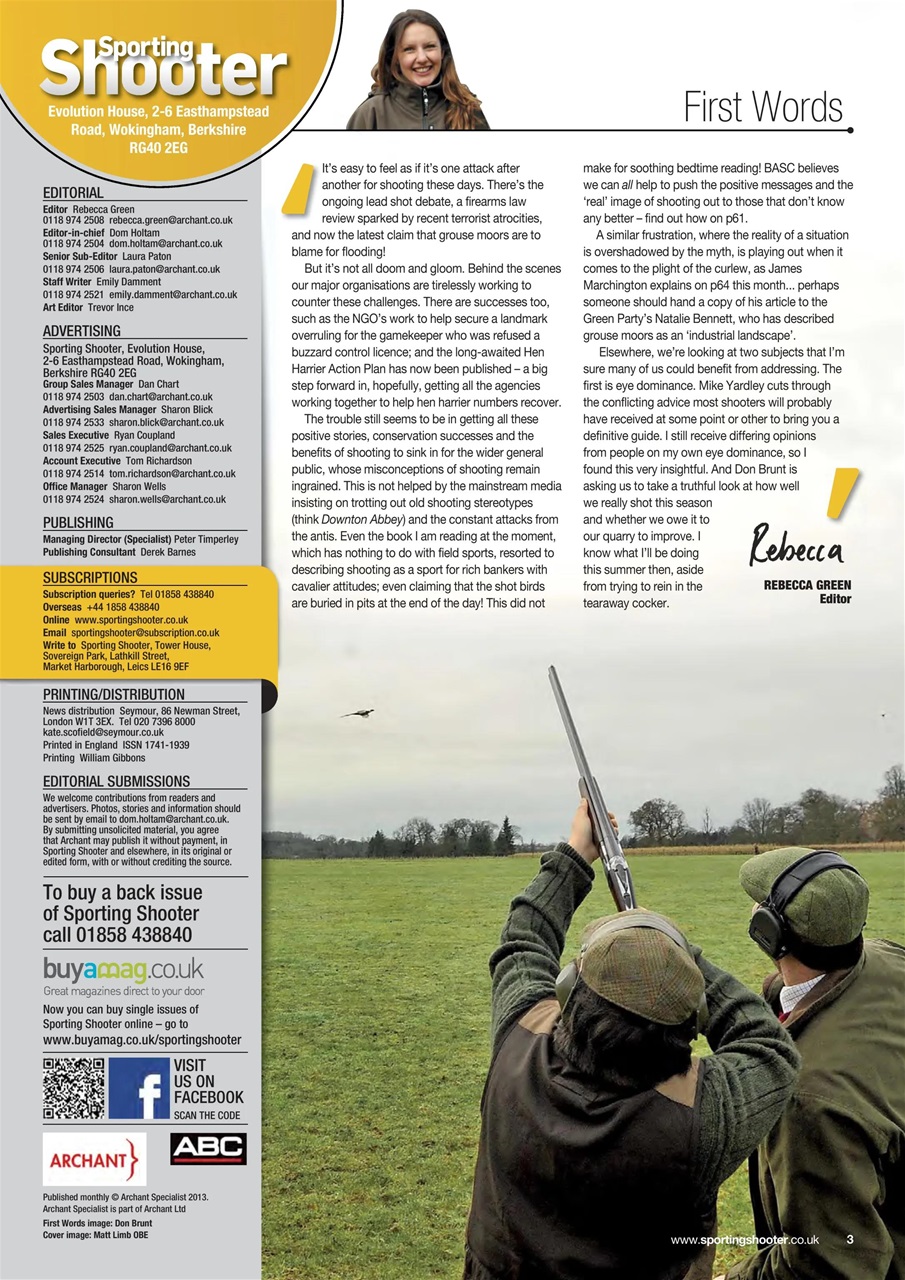 Sporting Gun Preview Pages