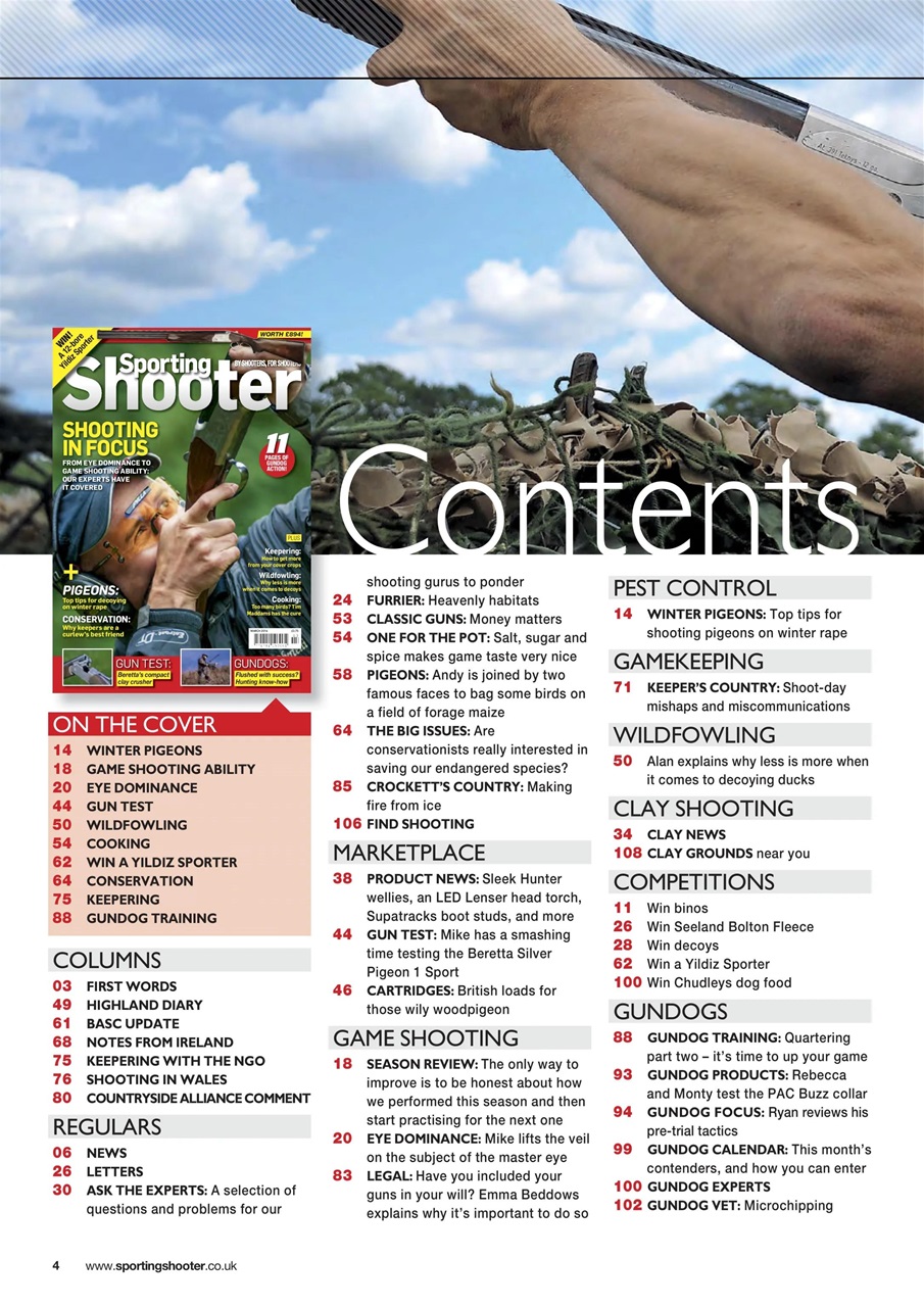 Sporting Gun Preview Pages