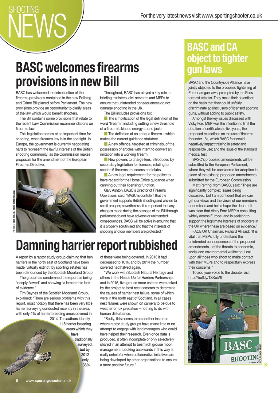 Sporting Gun Preview Pages