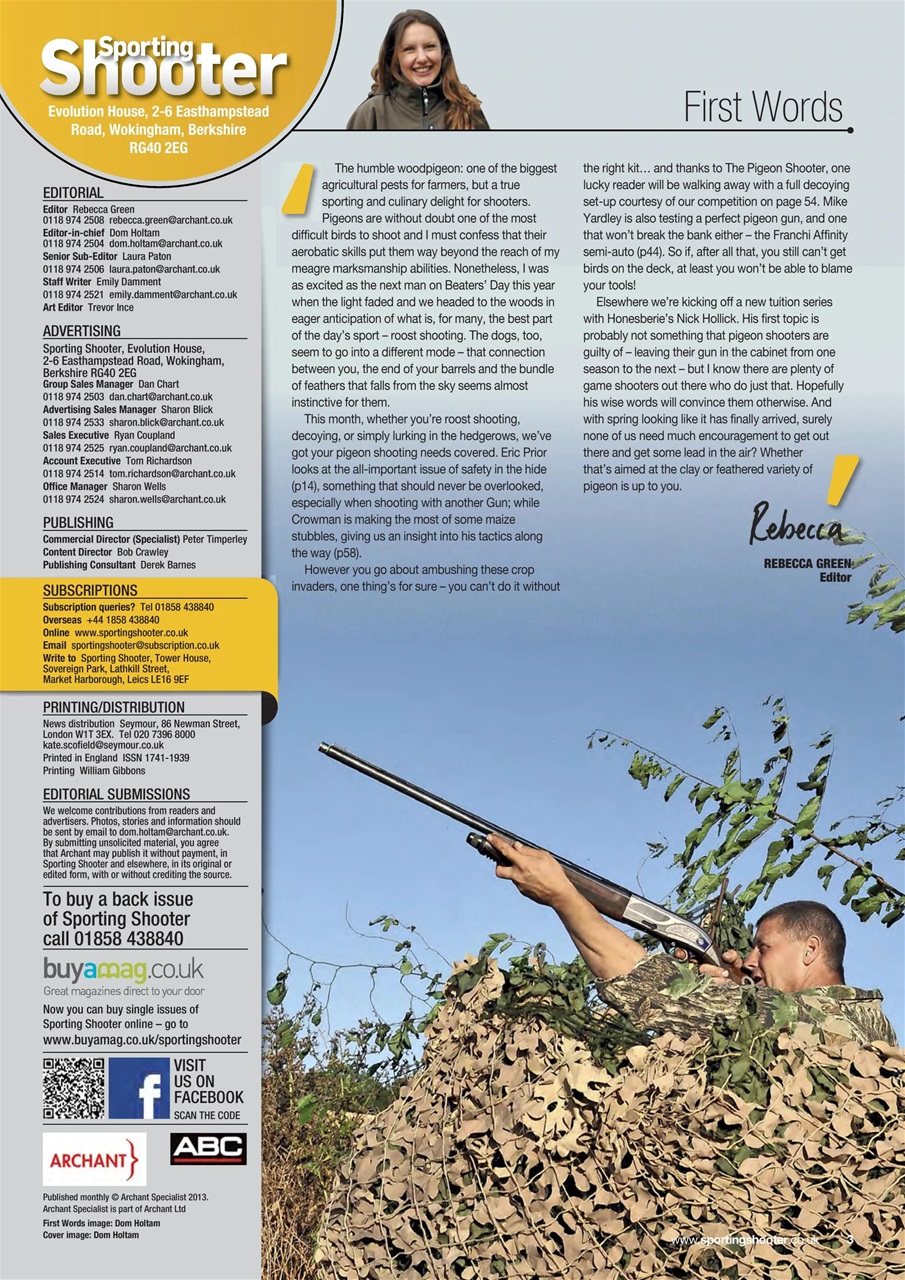 Sporting Gun Preview Pages
